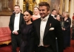 Vợ chồng David và Victoria Beckham tham dự quốc yến chào mừng Quốc vương Qatar