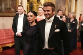 Vợ chồng David và Victoria Beckham tham dự quốc yến chào mừng Quốc vương Qatar