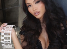 Người đẹp lai Việt giành ngôi Á hậu 1 tại Hoa hậu Mỹ