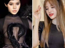 2 nàng Hoa hậu đọ sexy: Jolie Nguyễn nửa kín nửa hở, Phan Hoàng Thu ma mị