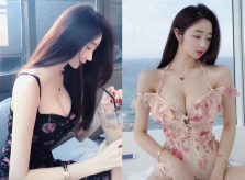 2 tiểu thư thành thị, giàu có nổi tiếng xứ Hàn diện toàn váy, bikini đắt tiền