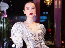 Mỹ nhân Việt chuộng tóc búi, mặc đầm xẻ ngực tuần qua