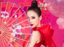 Angela Phương Trinh diện phong cách Nhật Bản đi sự kiện