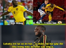 Ảnh chế: Lukaku hiện hình 