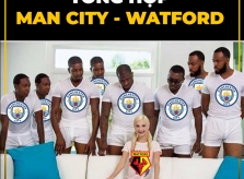 Ảnh chế: Man City hủy diệt Watford, Tottenham bị 