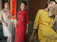 6 mẫu áo dài cách tân diện Tết cho phái đẹp