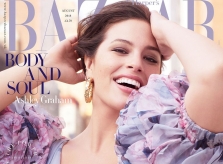 Ashley Graham khoe vẻ đẹp phá bỏ chuẩn mực người mẫu trên tạp chí