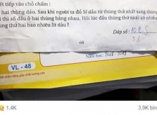 Bài toán của học sinh cấp 1 'hại não' cư dân mạng