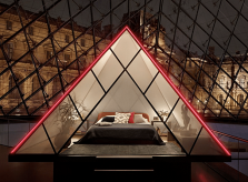 Bảo tàng Louvre mở cửa cho khách ăn và ngủ qua đêm