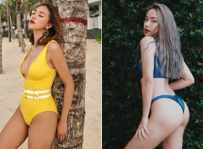 3 'cao thủ' mặc đồ tắm khoét hông bạo trong giới hot girl