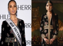 Hoa hậu Catriona Gray bị nghi mặc váy nhái