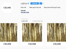 Đến lượt Céline thay đổi logo, xóa sạch hình ảnh trên Instagram