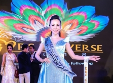 Châu Ngọc Bích đăng quang Hoa hậu Đại sứ Quý bà hoàn vũ thế giới 2018