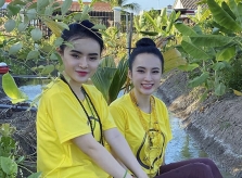 Chị em Angela Phương Trinh mở quán chay