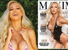 Sao truyền hình Mỹ thả dáng sexy 'nóng rực' trên Maxim