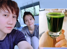 Vợ chồng Mr. Siro mê nước ép cỏ lúa mì