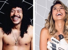 Con gái thủ môn huyền thoại Higuita chụp ảnh khỏa thân