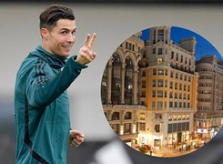 C. Ronaldo hé lộ ảnh khách sạn sắp khai trương