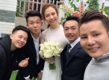 Cường Đô La làm đám hỏi với Đàm Thu Trang ở Lạng Sơn