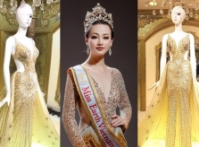 Đầm dạ hội Phương Khánh mặc trong chung kết Miss Earth 2018