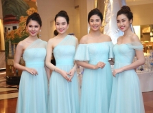 Dàn người đẹp hội tụ trong tiệc cưới của á hậu Thanh Tú