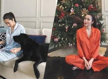 Diện pyjama như sao Việt