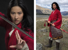 Nhan sắc đỉnh cao của nữ diễn viên đóng thế trong Mulan được khen 'đánh bật' Lưu Diệc Phi