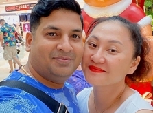 Diễn viên Ngọc Xuân có bầu với chồng Ấn Độ