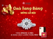 Trang sức DOJI tung chương trình ưu đãi khủng cuối cùng trong năm