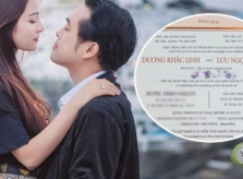 Lộ thiệp cưới ở khách sạn 5 sao của Dương Khắc Linh và bạn gái kém 13 tuổi