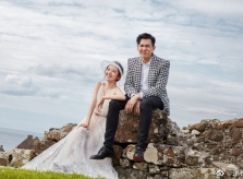 Đường Nghệ Hân, Trương Nhược Quân khoe ảnh cưới sát hôn lễ