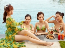 Dàn diễn viên 'Gái già lắm chiêu 3' diện bikini