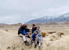 Gia đình Hồng Ngọc phượt vùng núi California