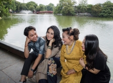 Nhan sắc của ba thế hệ trong gia đình Thanh Lam