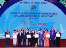 85 doanh nghiệp nhận Giải thưởng Du lịch Việt Nam 2018