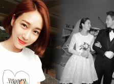 Ha Si Eun lên xe hoa sau gần hai năm nhận hoa cưới từ Kim Tae Hee