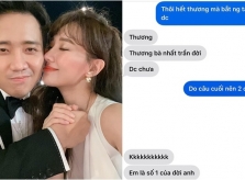 Hari Won giận Trấn Thành quên hôn trước khi đi làm