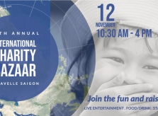 Sắp diễn ra Hội chợ Từ thiện Quốc tế thường niên lần thứ 27 tại TP.HCM