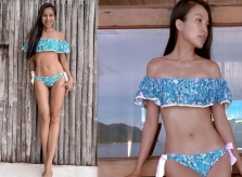 Hiền Thục bị con gái chê quá gầy