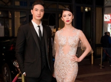 Hoa hậu Riyo Mori đẹp tựa nữ thần sánh đôi nam vương Văn Sơn trên thảm đỏ LHP Cannes