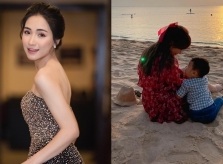 Hòa Minzy bác tin đồn quý tử Bo là con nuôi