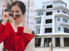 Hòa Minzy xây nhà 5 tầng tặng bố mẹ