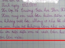 Học trò hứa 'viết bản kiểm điểm lần nữa' nếu tái phạm