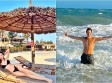 Hồ Ngọc Hà - Kim Lý khoe body