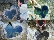 Giới trẻ thi nhau tìm hố nước hình trái tim ở hang Rái - Ninh Thuận