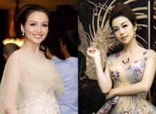 Jennifer Phạm mặc sexy lấn át hoa hậu Diễm Hương