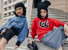 Mẫu nhí Khánh An khoe street style thu đông