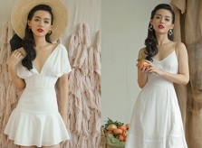 Khánh Linh The Face khoe dáng với loạt váy cắt xẻ
