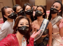 Ảnh sao 9/5: Khánh Vân đọ sắc dàn người đẹp Miss Universe