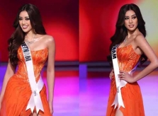 Dàn sao động viên Khánh Vân khi dừng chân top 21 Miss Universe